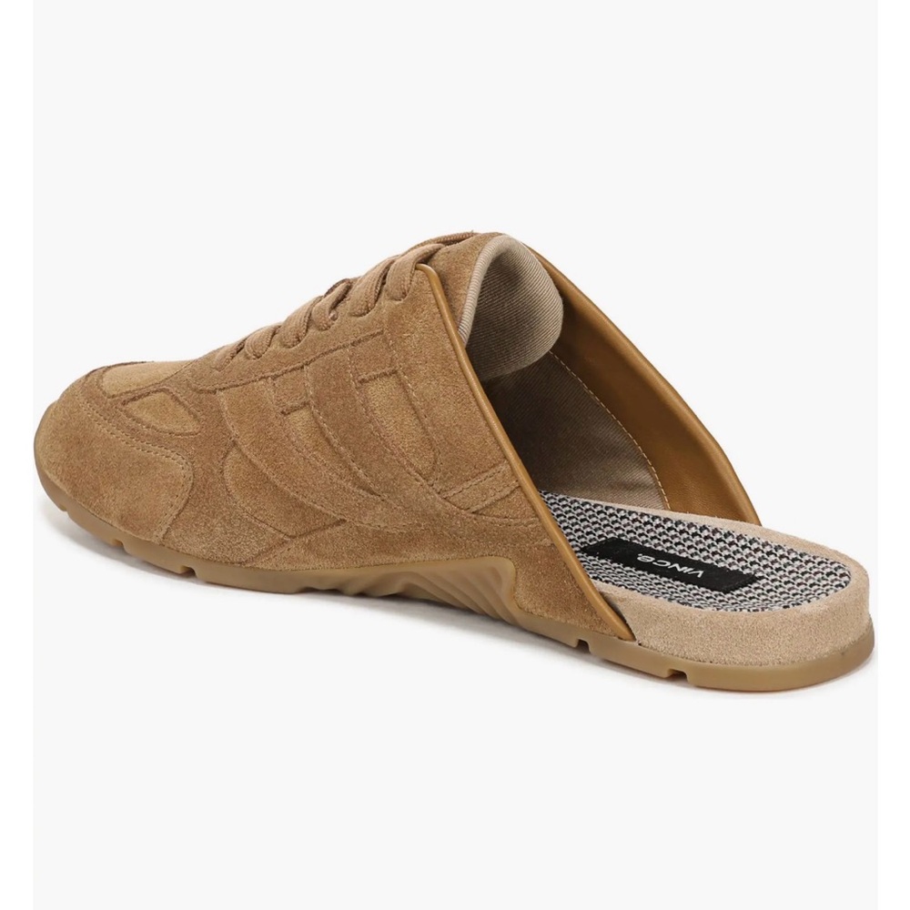 Vince Women’s Brown Suede Slip-On Loafers - Picture 5 of 12